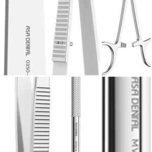 ASA DENTAL (Scalpel handle + Westcott + Halstead-Mosquito + Semken-Taylor + Hemingway + Molt)
