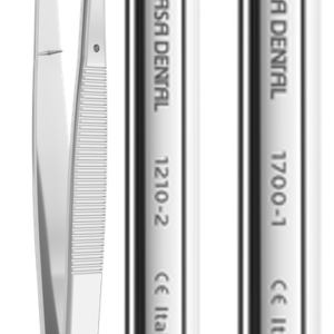 ASA DENTAL (x6) Cotton and Dressing plier + Periodontal pocket probe 1210-2 + Periodontal pocket probe 1700-1)